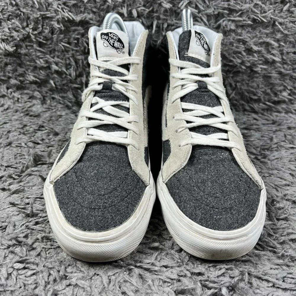 Vans suede & wool  skateboard high tops size Men's 6.5
